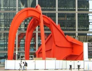 Skulptur von Alexander Calder in La Défense