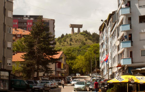 Partisanen-Monument in Mitrovica