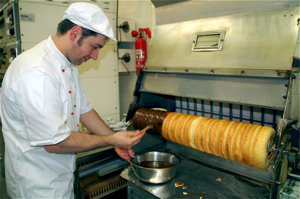 Baumkuchen-Herstellung