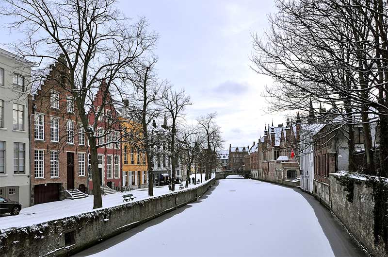 Br&uuml;gge im Winter