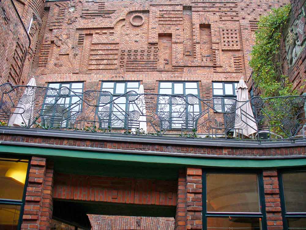 B&ouml;ttcherstra&szlig;e mit Modersohn-Haus