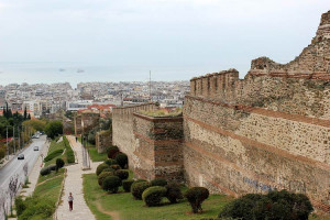 Byzantinische Stadtmauer Thessaloniki