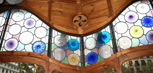 Fenster in der Casa Batlló