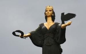 Standbild der Hl. Sofia 