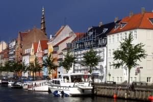 Der Stadtteil Christianshavn in Kopenhagen 