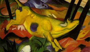 Franz Marc: Die gelbe Kuh