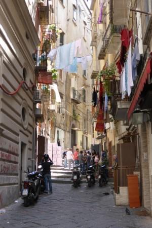 Strasse in Neapel