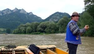 Flossfahrt auf dem Dunajec