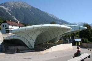 Bergstation der Hungerburgbahn in Innsbruck
