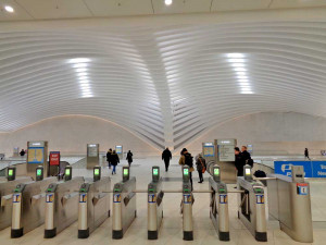 Der neue U-Bahnhof des World Trade Centers stammt aus der Feder von Santiago Calatrava