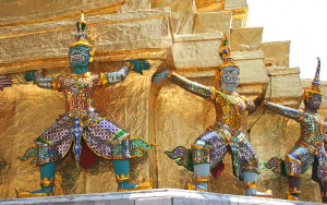 Figuren, die das Allerheiligste sch&uuml;tzen