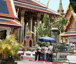 Im Gro&szlig;en Palast von Bangkok gibt es viel zu entdecken