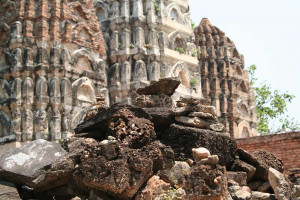 Wat Sri Sawai in Sukhothai im typischen Baustil der Khmer