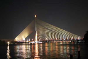 Rama VIII-Brücke Bangkok