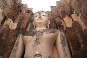 Großer Buddha von Wat Sri Chum in Sukhothai