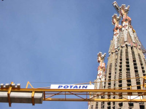 Nach wie vor Baustelle: die Sagrada Família