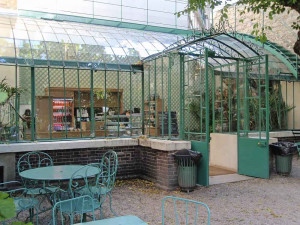 Das Café im Musée de la Vie Romantique