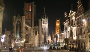 Gent mit der St. Bavo-Kathedrale