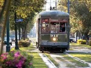 Die Straßenbahn von New Orleans