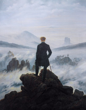 Caspar David Friedrich: Der Wanderer über dem Nebelmeer