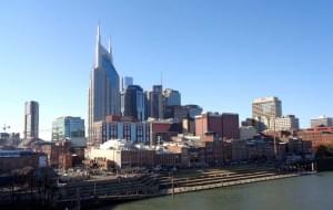 Die Skyline von Nashville