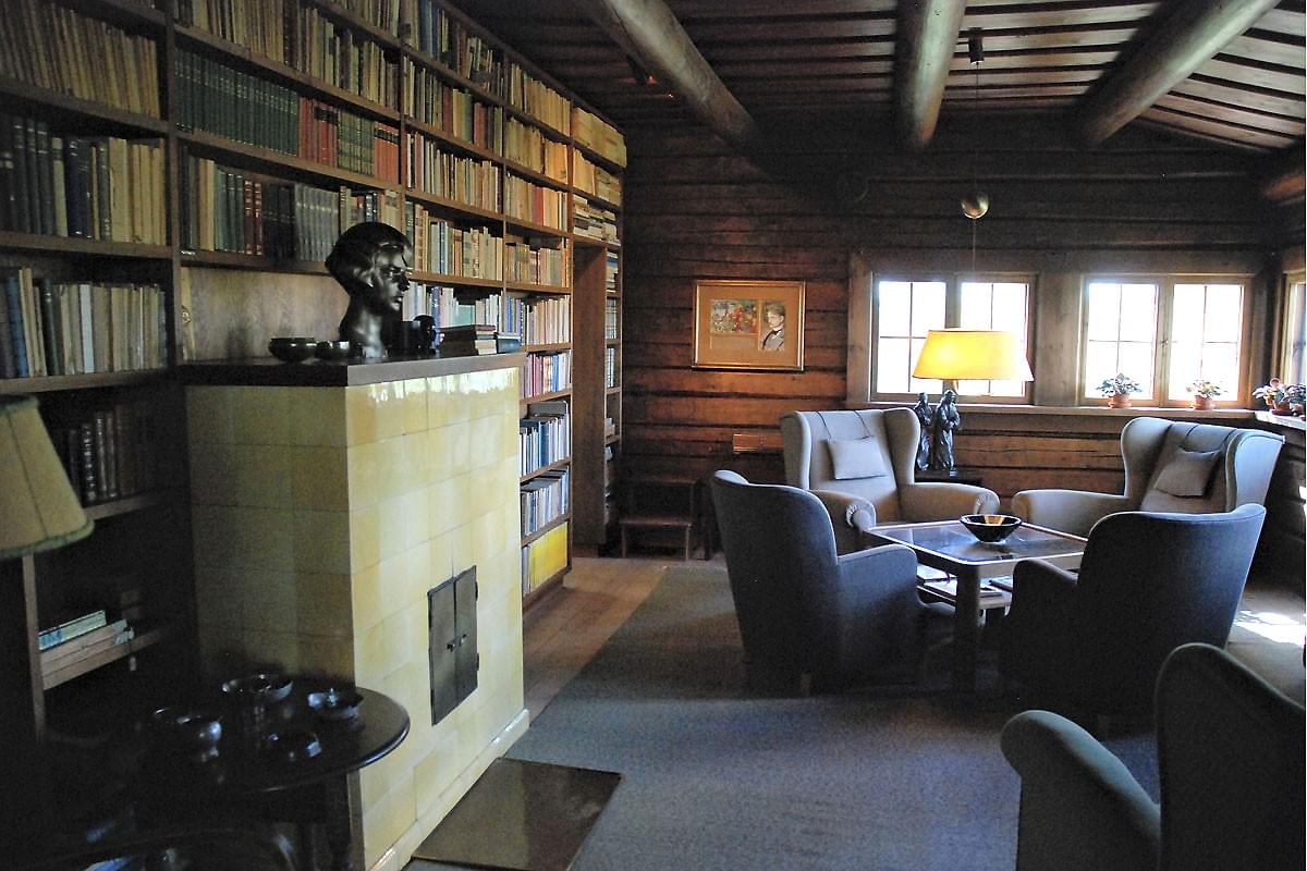 Im Wohnhaus von Sibelius in Ainola
