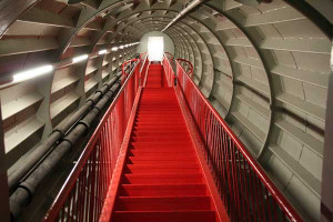 Im Inneren des Atomium
