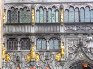 Br&uuml;gge: Detail der Heiligblutkapelle