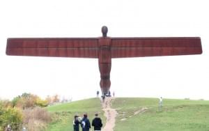 Angel of the North: Großskulptur von Antony Gormley
