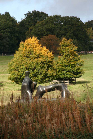 Henry Moore im Yorkshire Sculpture Park