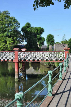 Brücke über den Lee in Dublin