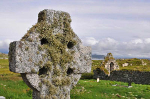 Das keltische Kreuz begegnet einem überall in Irland