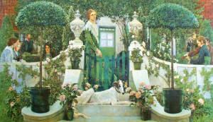 Heinrich Vogeler: Sommerabend (Das Konzert)