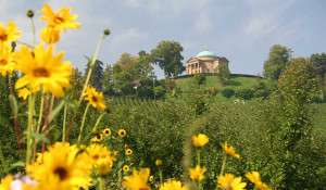 Die Grabkapelle auf dem Württemberg