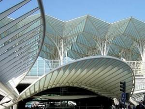 Estação do Oriente, entworfen vom Star-Architekten Santiago Calatrava